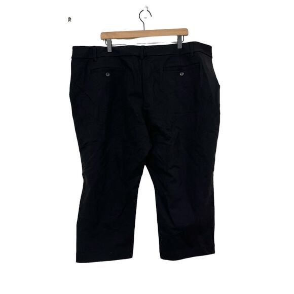 Lands End Womens Black Ankle Cropped Pants Size 24W - Picture 3 of 6